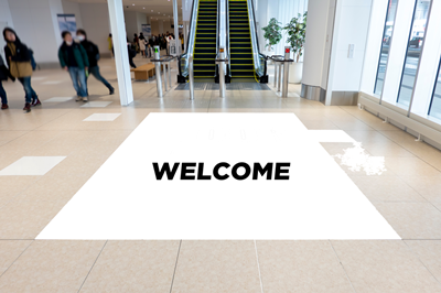 Welcome Floor Graphics