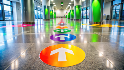 Wayfinding Floor Graphics